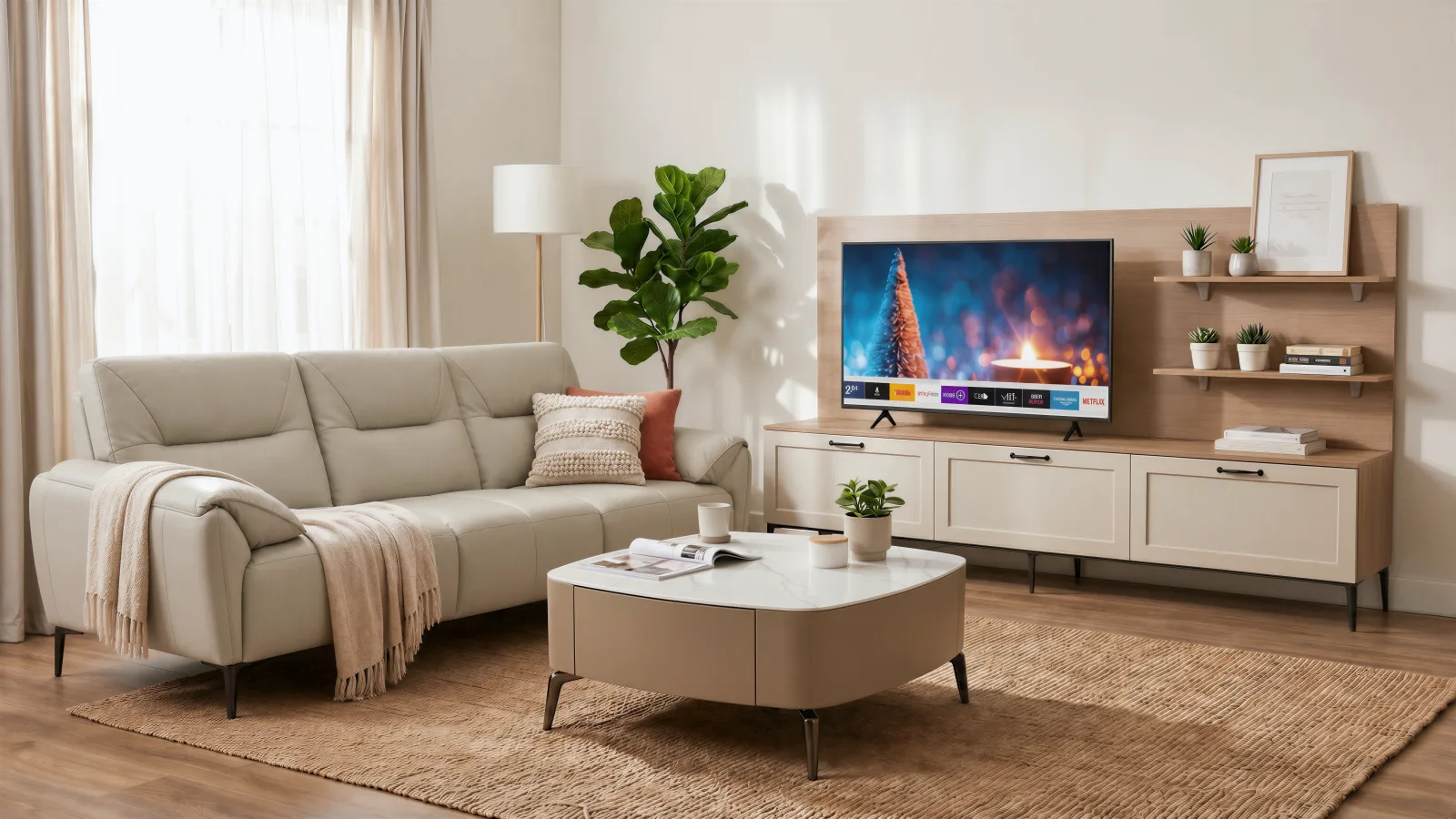FLYHOME Bulido living room design visualisation