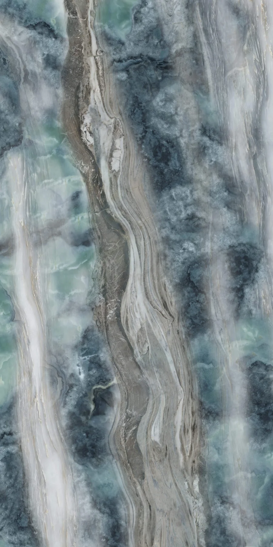 Green Agate — Pattern detail